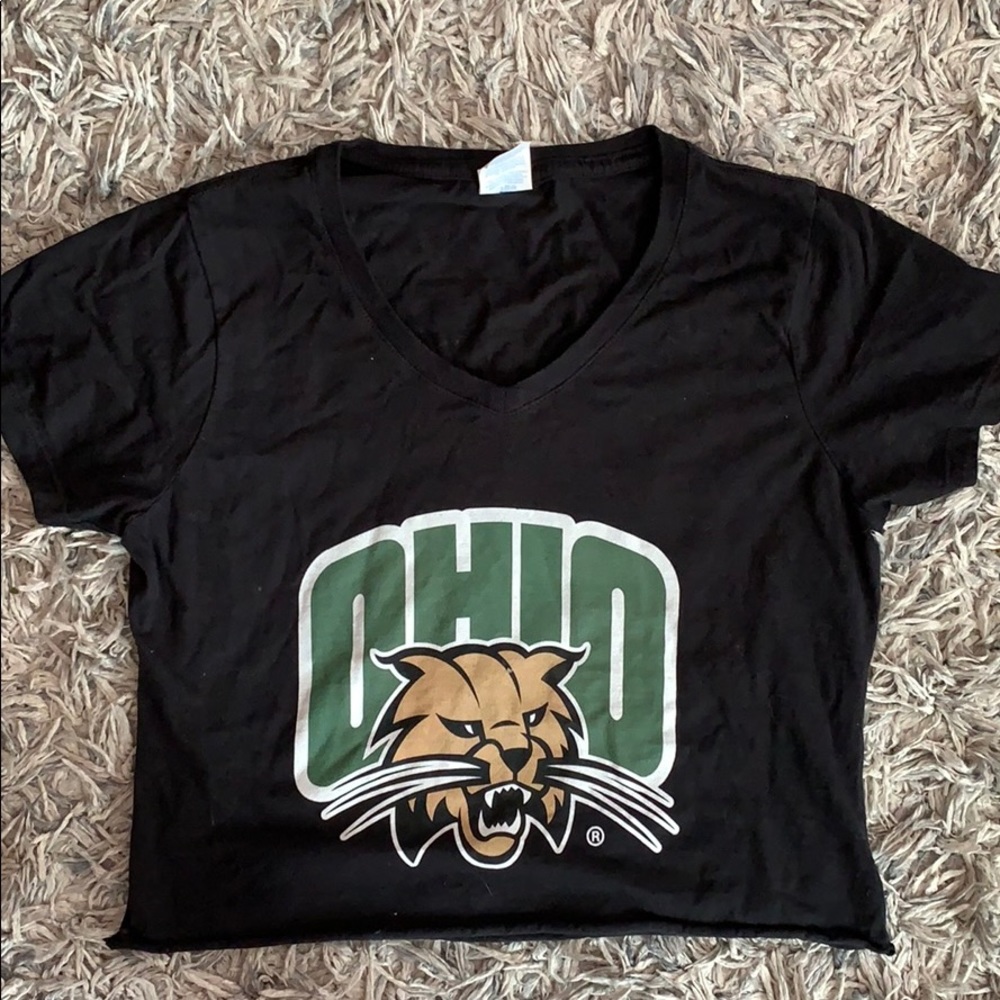 Ohio University crop top